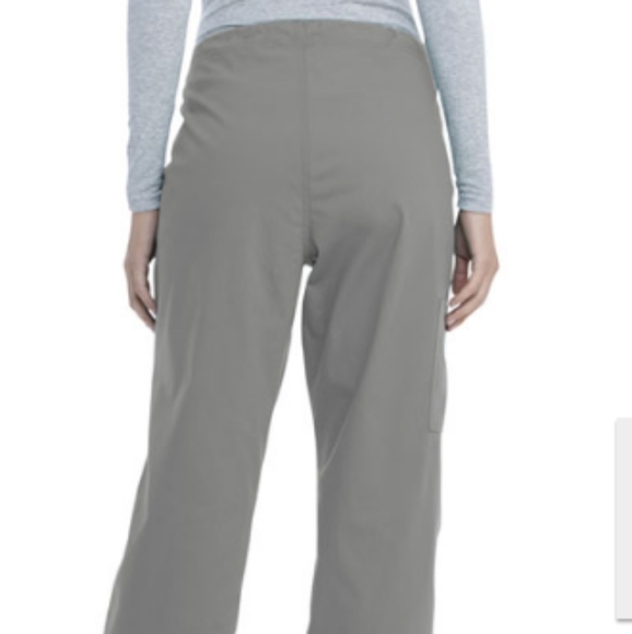 New Pewter Unisex Drawstring Scrub Pants - 3X - Picture 3 of 7